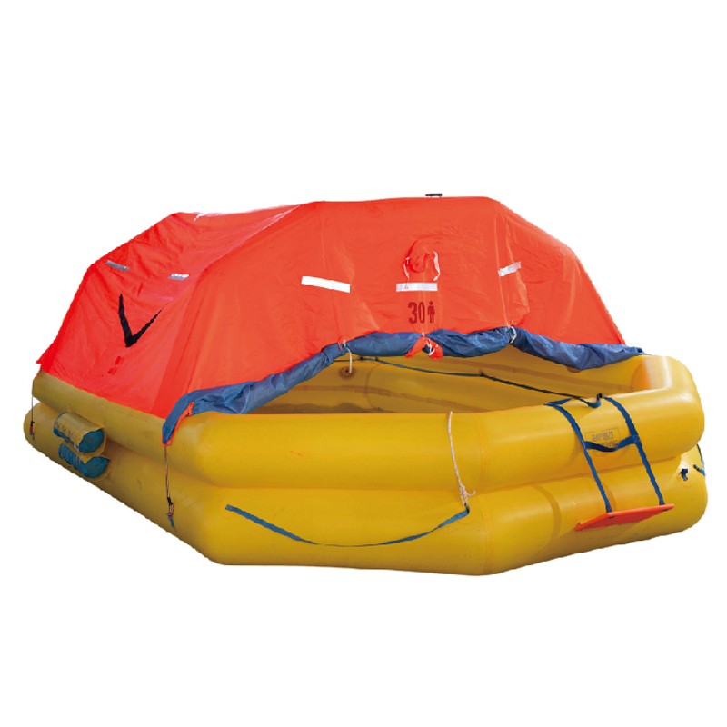 The humanized design highlights of the inflatable life raft: making marine rescue safer and smarter